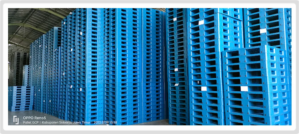 Jual Pallet Plastik Standar Industri #1 Semarang - Pallet Plastik SNI Berkualitas dari PT Group Cemerlang Plastindo Sidoarjo